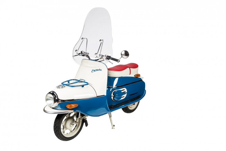 Cezeta 506, Skutik Retro Bermesin Tesla