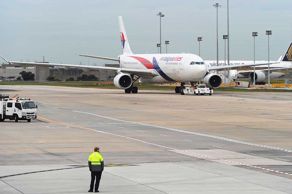 Penumpang Berulah, Malaysia Airlines Kembali ke Melbourne