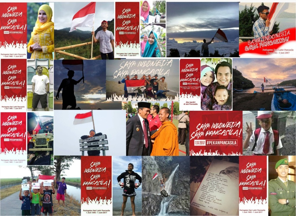 Cara warga Kudus memaknai kelahiran Pancasila. Foto: Instagram