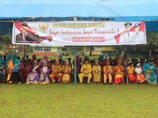 Peringatan Hari Pancasila di Kawasan Transmigrasi