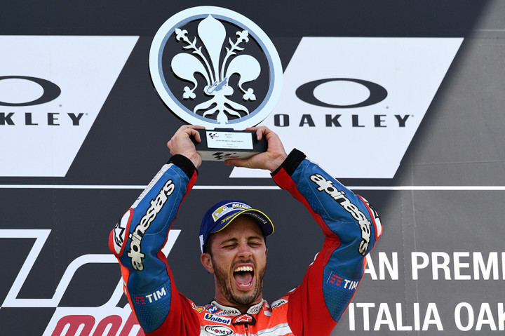 Andrea Dovizioso Juara MotoGP Italia