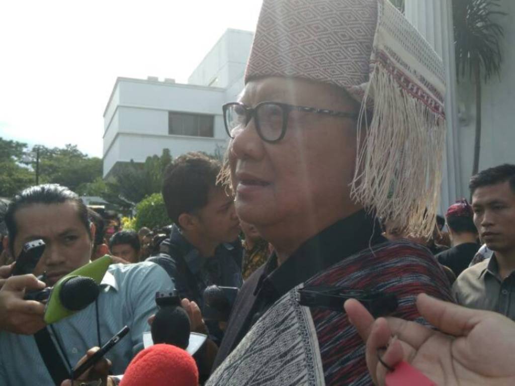 Menteri Dalam Negeri Tjahjo Kumolo saat menghadiri peringatan Hari Lahir Pancasila. Foto: MTVN/Surya Perkasa.
