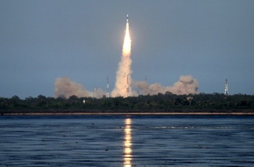India Shows Off Space Prowess With Launch of Mega Rocket