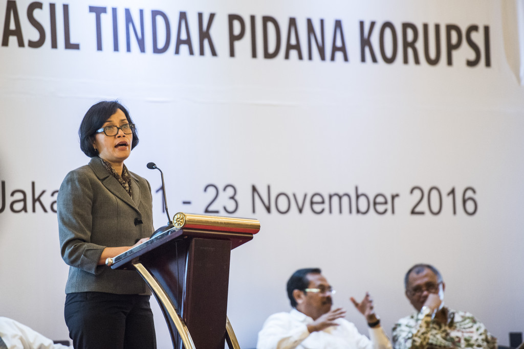 Menkeu Sri Mulyani. ANTARA FOTO/M Agung Rajasa.