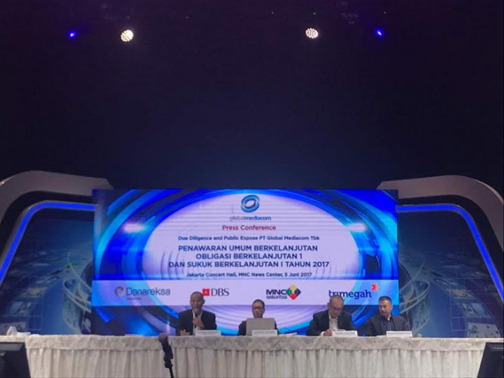 Global Mediacom Terbitkan Obligasi dan Sukuk Rp1,5 Triliun