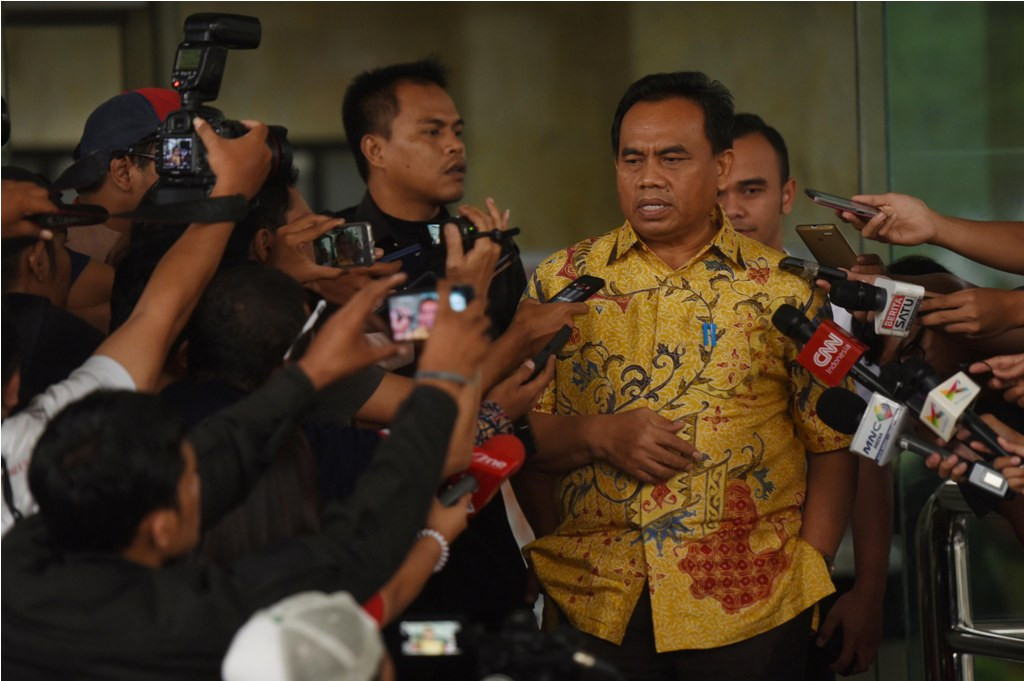 Sekda DKI Jakarta Saefullah. Foto: Antara Foto/Akbar Nugroho Gumay.