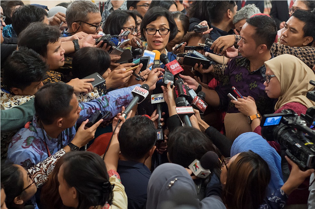 Menteri Keuangan Sri Mulyani Indrawati (ANTARA FOTO/Widodo S. Jusuf)