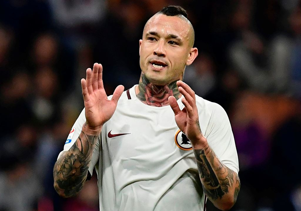 Radja Nainggolan. (Foto: AFP/Miguel Medina)