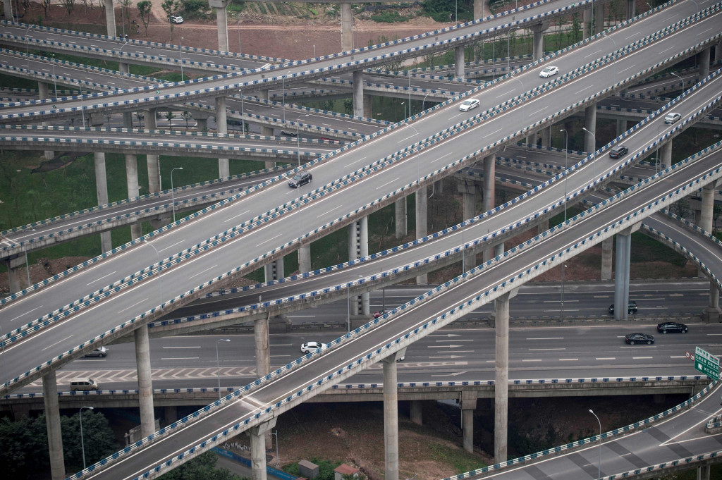 Tiongkok Punya Simpang Susun Terumit