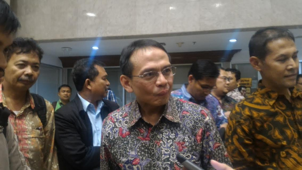 Calon Kepala Eksekutif Pengawas Perbankan Otoritas Jasa Keuangan (OJK) Agusman. MTVN/EKo Nordiansyah.