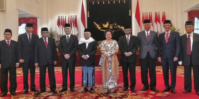 Jokowi Inaugurates UKP-PIP's Leadership