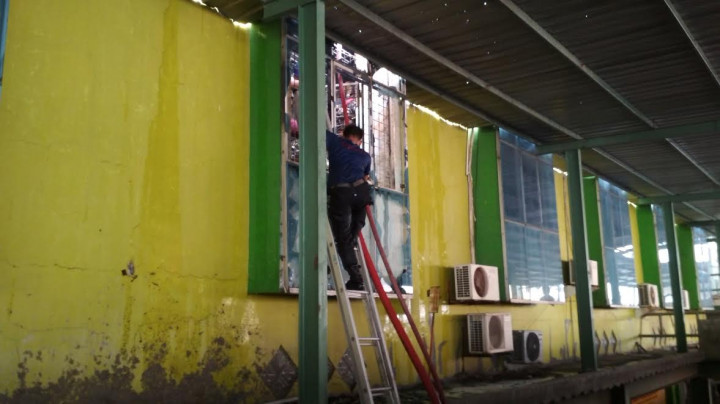 Api di Pasar Butung Padam