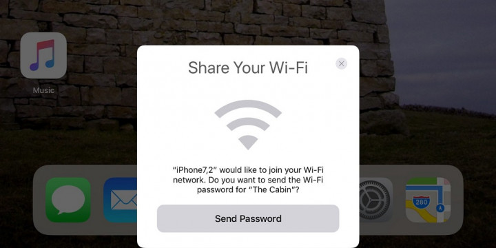 Berbagi Password WiFi Lebih Mudah via iOS 11