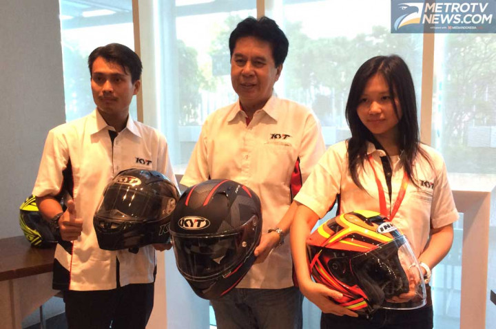 KYT Luncurkan Helm Level Beginner Standar Dunia