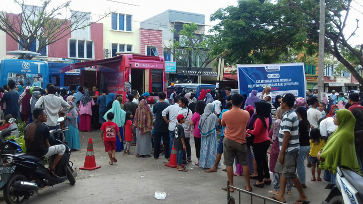 Rp12,5 Miliar Uang Kecil Habis dalam Beberapa Jam di Batam