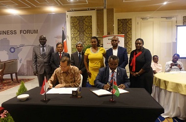 KADIN Indonesia dan Kenya Tandatangani MoU Kerja Sama