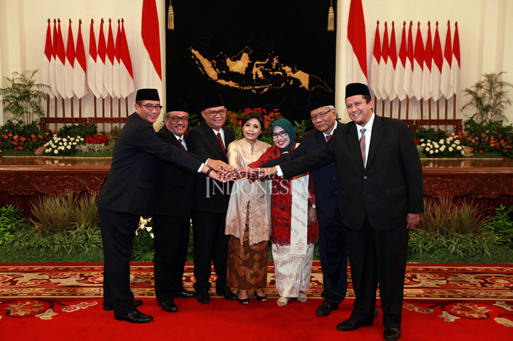 Presiden Lantik Tujuh Anggota DKPP