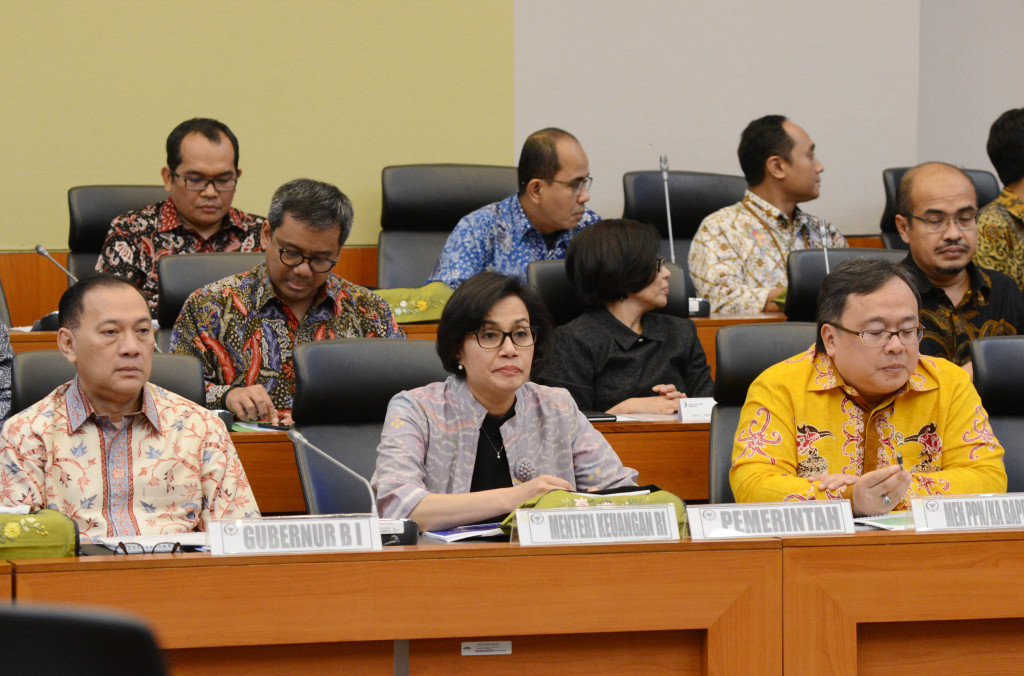 Menteri Keuangan Sri Mulyani. MI/MOHAMAD IRFAN.