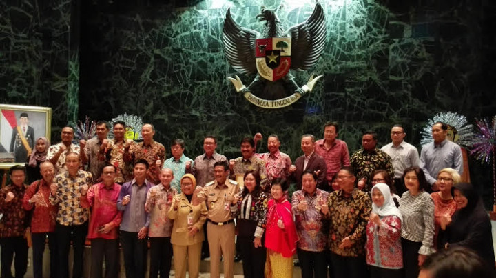 Djarot Sampaikan Terima Kasih Ahok kepada Pengusaha