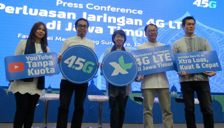 Jaringan 4G XL Masuk 22 Kabupaten di Jawa Timur