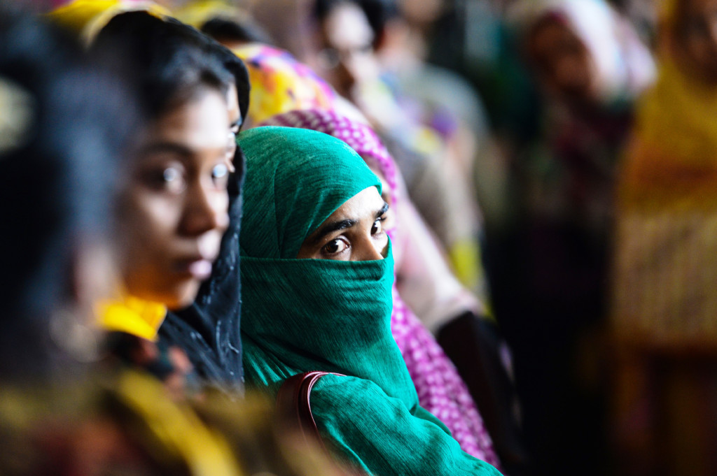 Antrian Tiket Mudik Lebaran di Dhaka