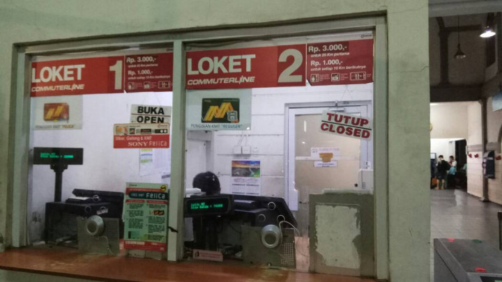 Stasiun Kemayoran Tutup