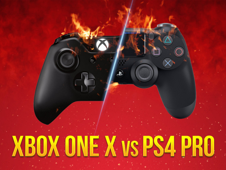 Infografik: Xbox One X vs PS4 Pro