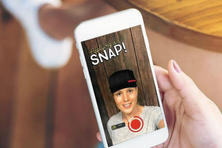 Unik, McDonald Rekrut Pegawai Pakai Snapchat