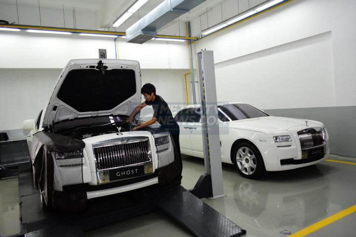 Berapa Biaya Servis Mobil Mewah Rolls-Royce