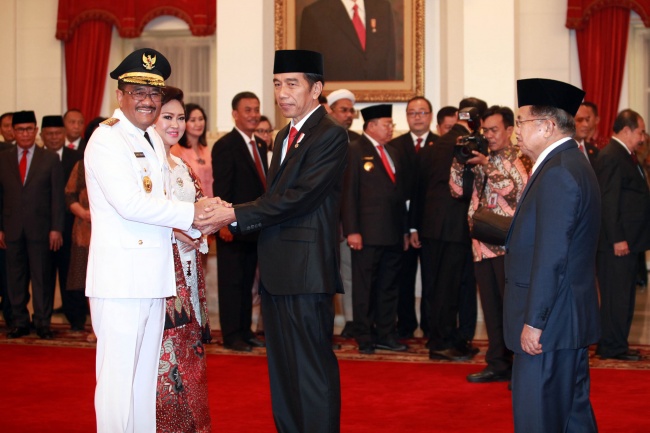 Djarot Officially Inaugurated As Jakarta Governor