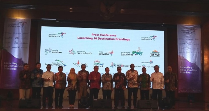 Kementerian Pariwisata Launching Branding Baru 10 Destinasi Pariwisata