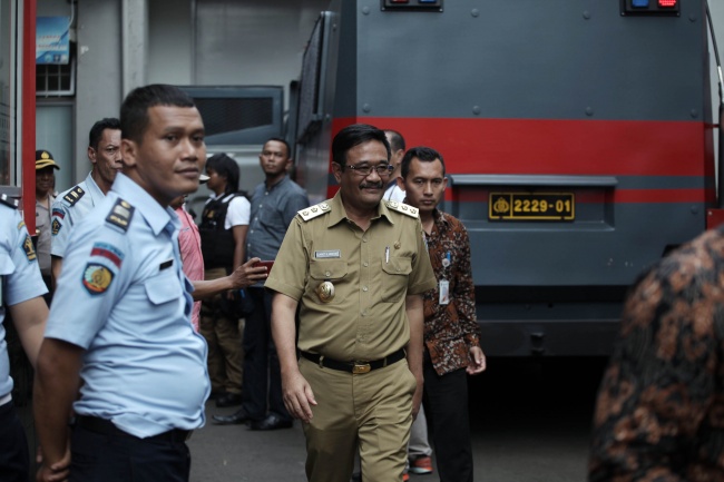 Kunjungi Ahok, Djarot Rajin Laporkan Progres DKI