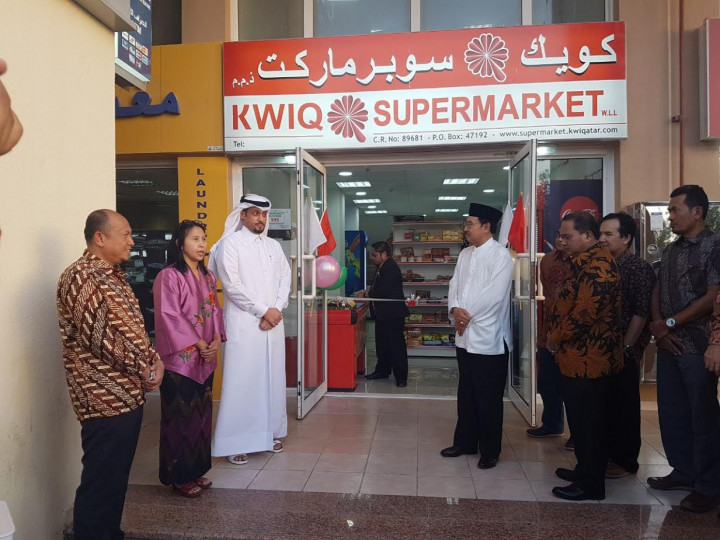 Pasarkan Produk, Swalayan Indonesia Dibuka di Qatar