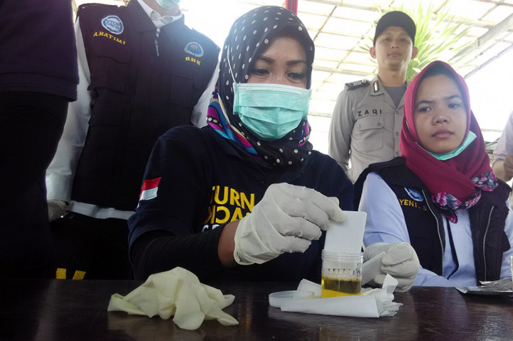 Tes Urine, Dua Sopir Truk di Ogan Ilir Positif Narkoba