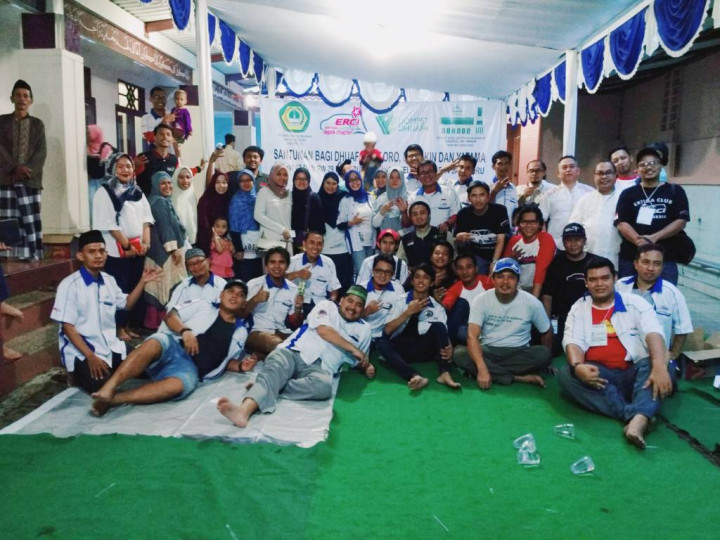 Dompet Dhuafa dan ERCI Bagikan Parsel Lebaran