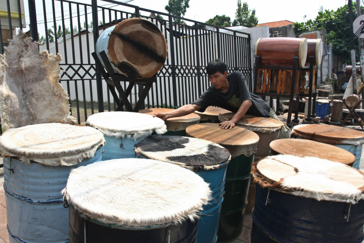 Penjualan Kulit Sapi untuk Beduk Laris Manis