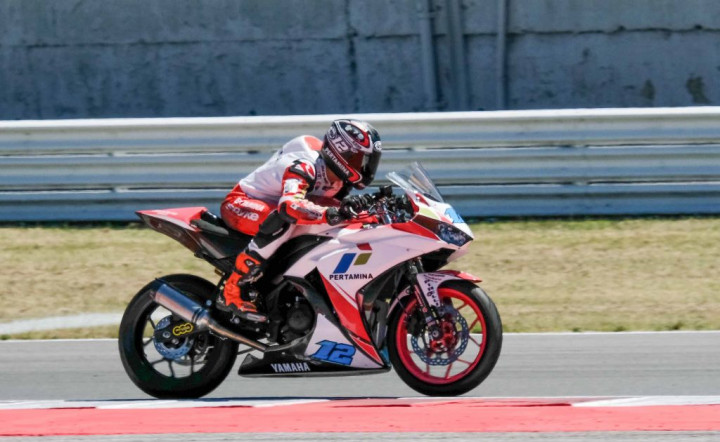 Berlaga di Sirkuit Misano, Ali Adriansyah Tunjukkan Peningkatan Performa