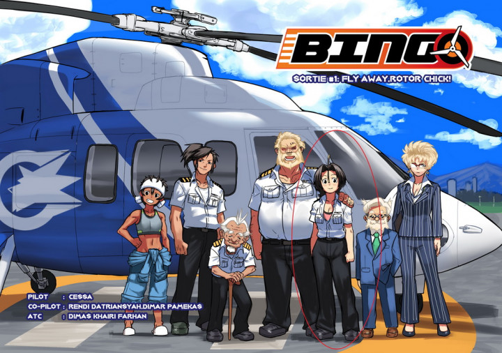 Mengenal Industri Helikopter Komersial Indonesia lewat Komik Bingo