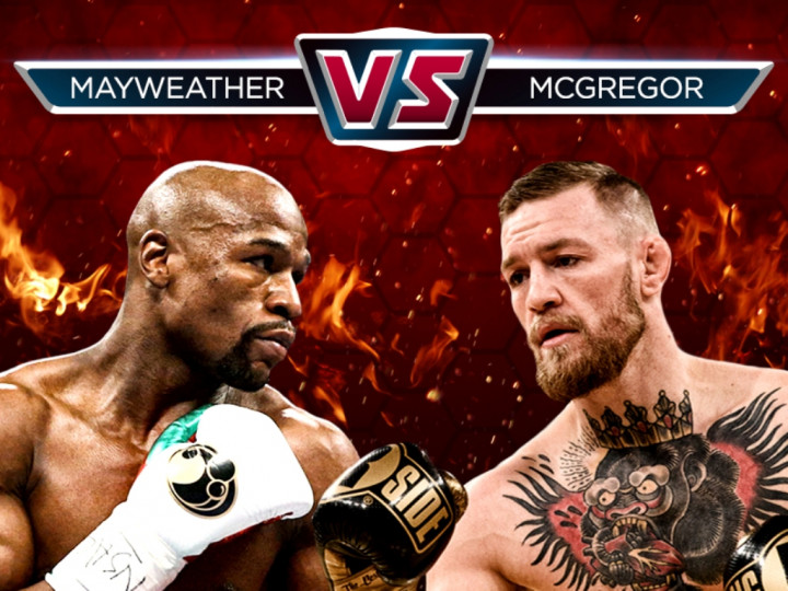 McGregor Pukul KO Mayweather di Gym-nya