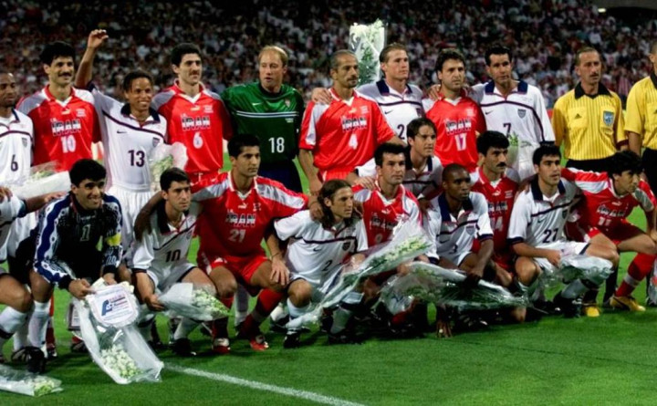 1998: Iran Menorehkan Kemenangan Perdana di Piala Dunia