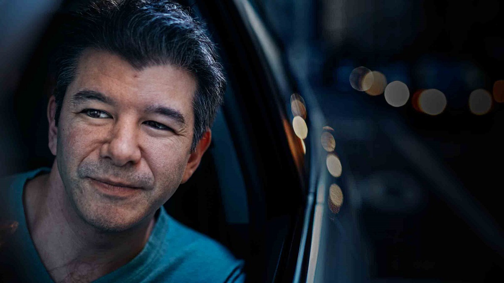 Travis Kalanick memutuskan untuk mundur. (Balazs Gardi for TIME)
