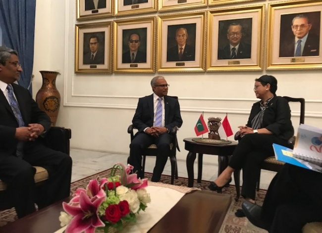 Indonesia, Maldives Discuss Qatar Diplomatic Crisis