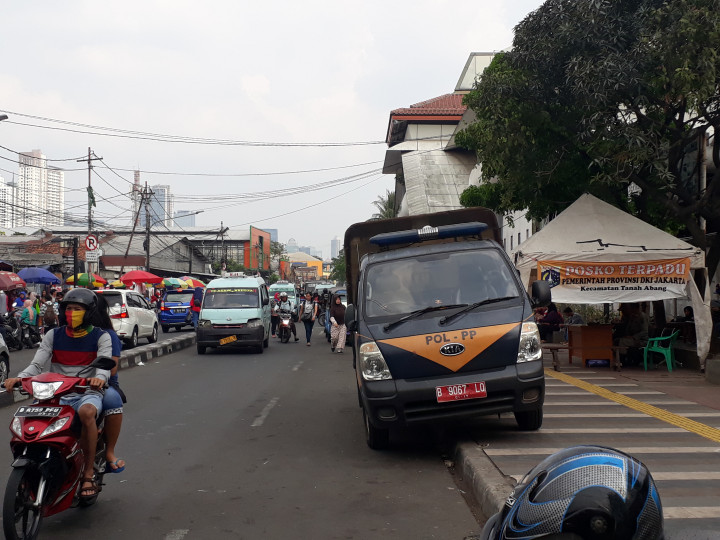 Penertiban Pedagang Tanah Abang 3 Kali Sehari