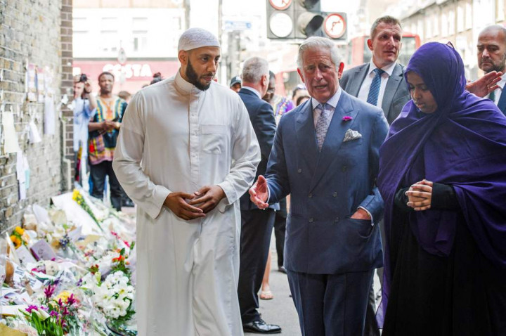 Pangeran Charles Temui Imam 'Pahlawan' Serangan Teror Finsbury Park