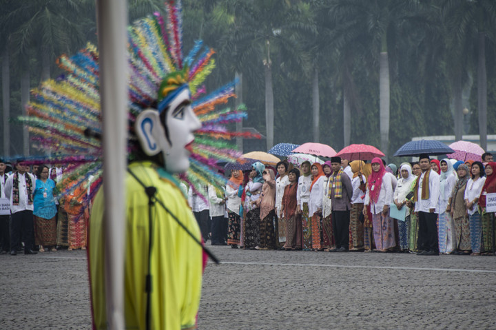 Djarot Pimpin Upacara Peringatan HUT DKI Jakarta