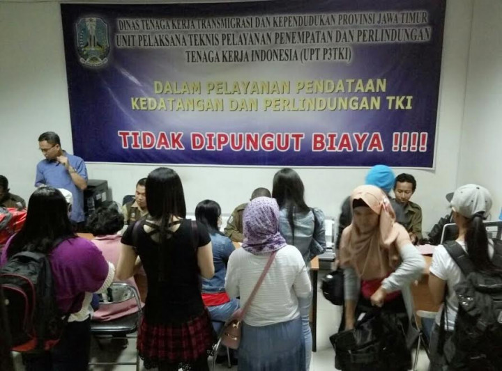 Mudik Lebaran, Ribuan TKI Pulang Melalui Bandara Juanda