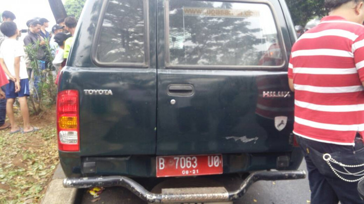 Napi Merebut Mobil Tahanan di Depok