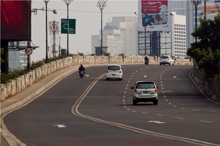 H-2 Lebaran, Lalu Lintas di Jakarta Lancar