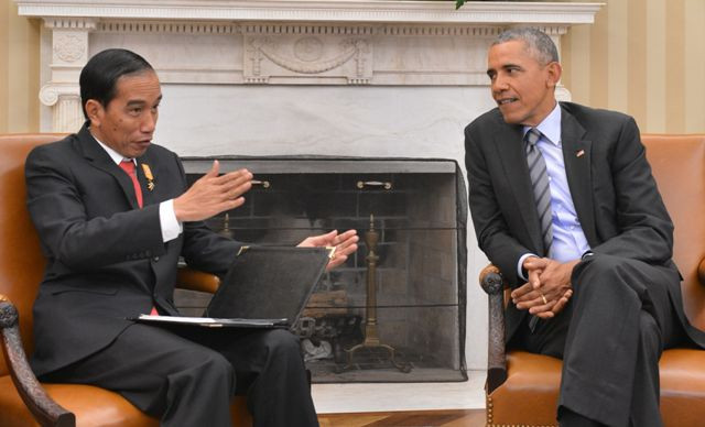 Pertemuan bilateral Presiden Joko Widodo dengan Obama. Foto: MI/Laily Rachev