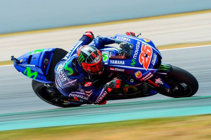 Reaksi Vinales Memimpin Latihan Bebas Kedua